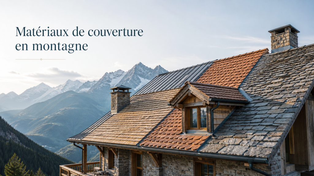 Matériaux de couverture en montagne